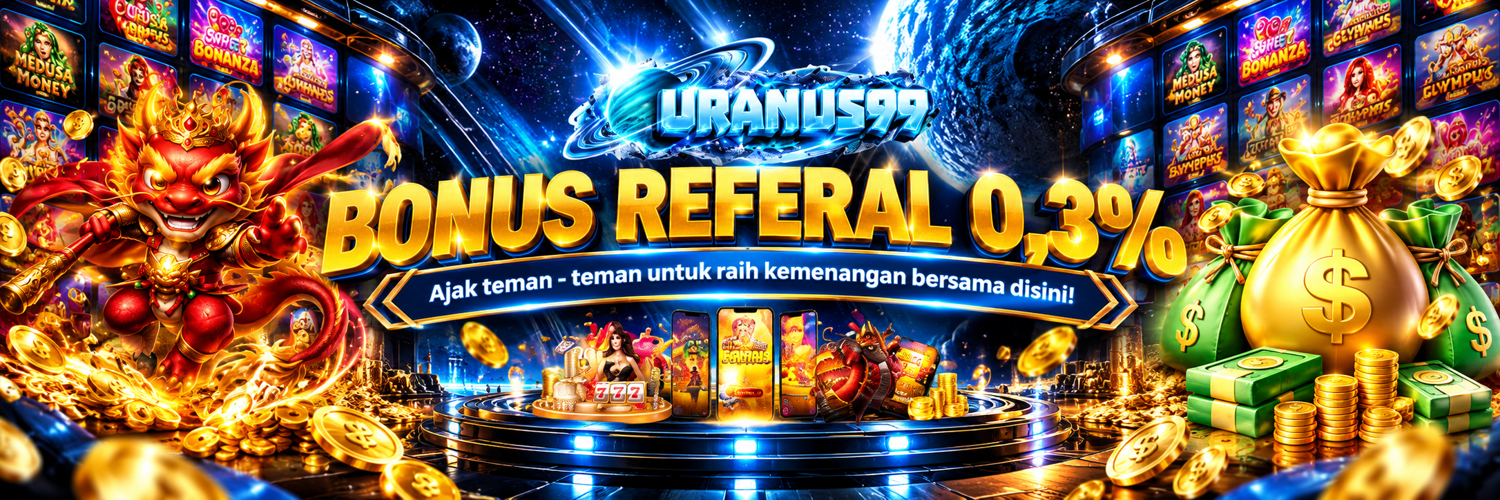 BONUS REFERAL 0,3%